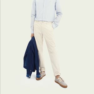 Scotch & Soda Stuart regular slim-fit twill chino